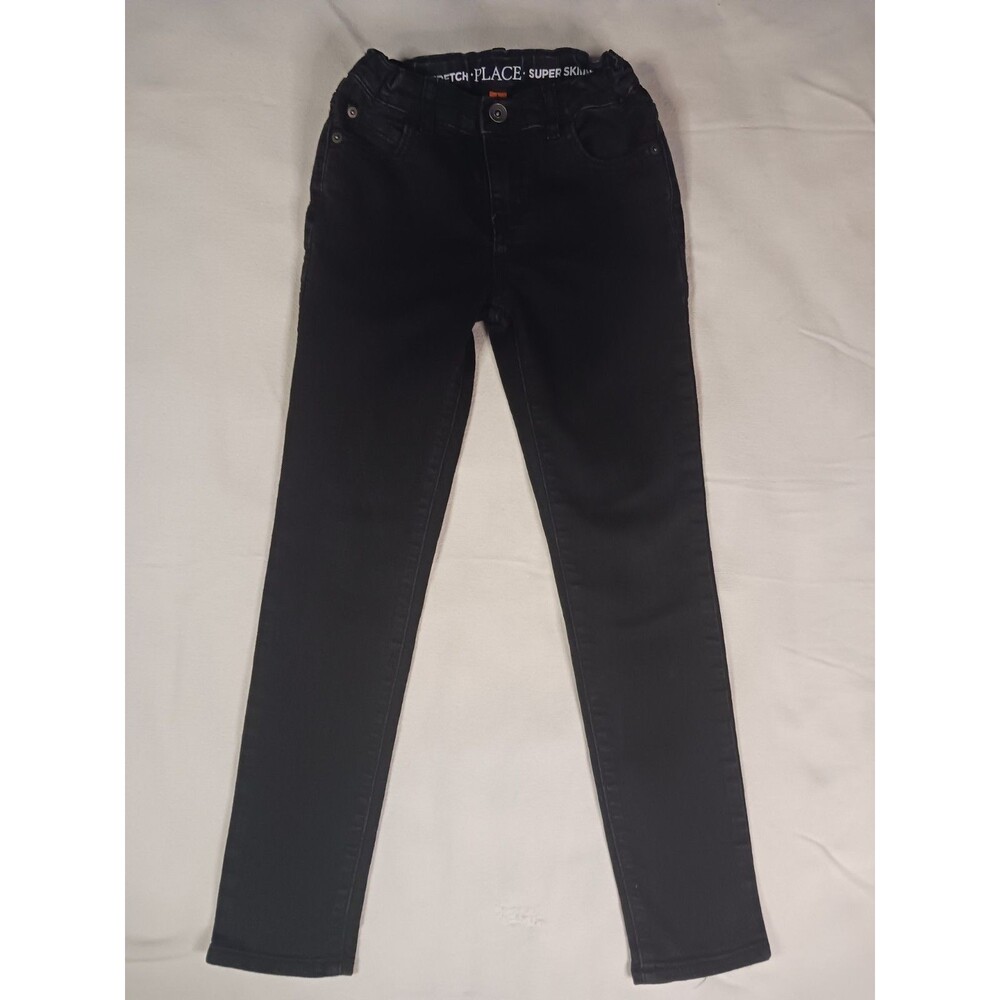Preowned- The Childrens Place Super Skinny Stretch Denim Jeans Boys (Size 8)